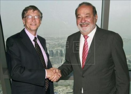 Bill Gates y Carlos Slim unen sus fortunas para erradicar la polio en 6 años